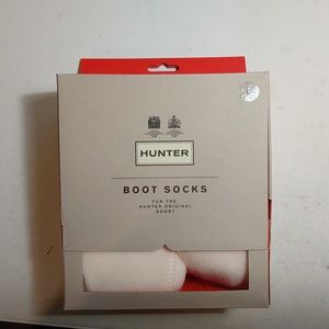 Hunter size large fleece short boot sock